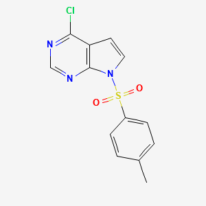 4-Chloro-7-Tosyl-7H-Pyrrolo[2,3-D]Pyrimidine structure, CAS 479633-63-1