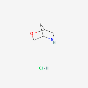 2-Oxa-5azabicyclo[2.2.1]heptaneHCl structure, CAS 909186-56-7