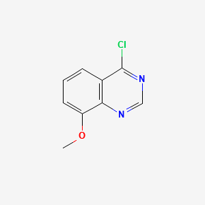 4-Chloro-8-Methoxyquinazoline structure, CAS 154288-09-2