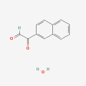2-Naphthylglyoxalhydrate structure, CAS 16208-21-2