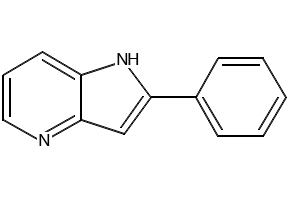 2-Phenyl-4-azaindole structure, CAS 25797-03-9