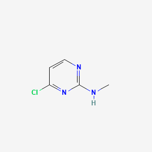 4-Chloro-N-Methylpyrimidin-2-amine structure, CAS 22404-46-2