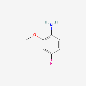 4-Fluoro-2-Methoxyaniline structure, CAS 450-91-9