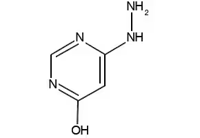 4-Hydroxy-6-Hydrazinylpyrimidine structure, CAS 29939-37-5