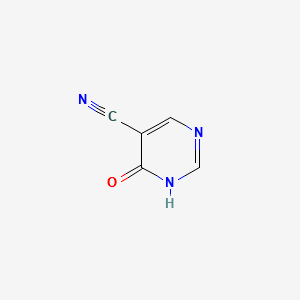 4-Hydroxypyrimidine-5-Carbonitrile structure, CAS 4774-34-9