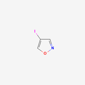 4-Iodoisoxazole structure, CAS 847490-69-1