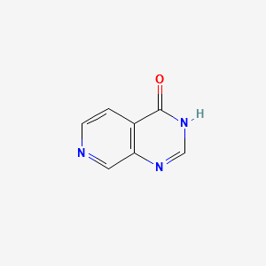 3,4-Dihydropyrido[3,4-d]pyrimidin-4-one structure, CAS 19178-25-7