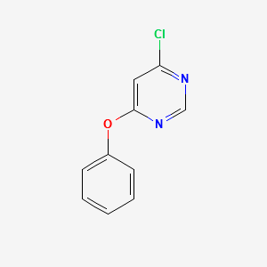 4-Phenoxy-6-Chloropyrimidine structure, CAS 124041-00-5