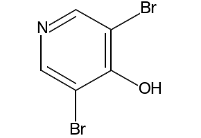 3,5-Dibromo-4-pyridinol structure, CAS 141375-47-5