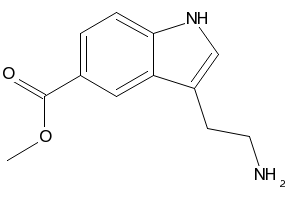 3-(2-Aminoethyl)-N-Methyl-1h-Indole-5-Methanesulfonamide structure, CAS 88919-22-6