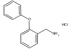 1-(2-Phenoxyphenyl)methanaminehydrochloride structure, CAS 31963-35-6