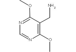 4,6-Dimethoxypyrimidin-5-MethylAmine structure, CAS 1118786-90-5