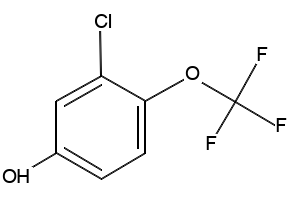 3-Chloro-4-(trifluoromethoxy)phenol structure, CAS 1000339-94-5