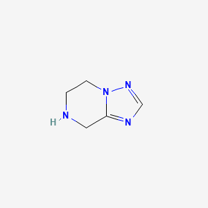 5,6,7,8-Tetrahydro[1,2,4]Triazolo[1,5-A]Pyrazine structure, CAS 233278-56-3