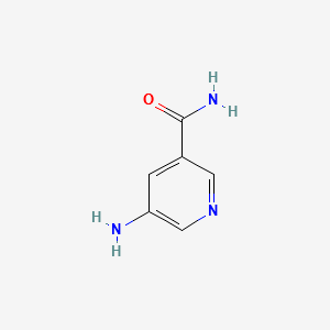5-Amino-3-Pyridinecarboxamide structure, CAS 60524-14-3