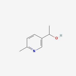 5-(1-HydroxyEthyl)-2-Methylpyridine structure, CAS 100189-16-0