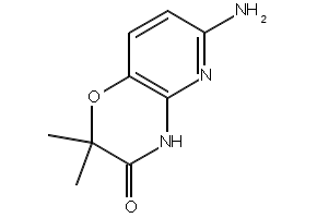 6-Amino-2,2-DiMethyl-2H-pyrido[3,2-b][1,4]oxazin-3[4H]-one structure, CAS 1002726-62-6