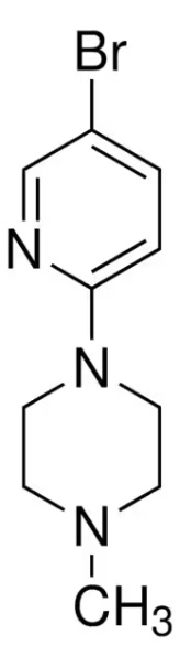 5-Bromo-2-(4-Methylpiperazin-1-Yl)Pyrimidine structure, CAS 141302-36-5