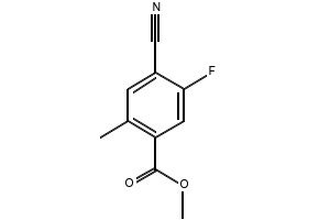 4-Cyano-2-fluoro-5-nitrobenzoicacid structure, CAS 1003709-73-6