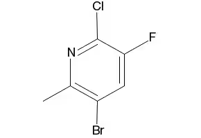 5-Bromo-2-Benzyloxy-6-Methylpyridine structure, CAS 126717-60-0