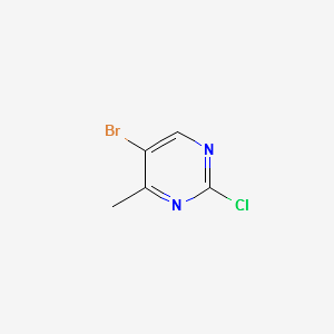 5-Bromo-2-Chloro-4-Methylpyrimidine structure, CAS 633328-95-7