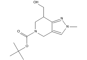 5-Boc-2-methyl-6,7-dihydro-2H-pyrazolo[4,3-c]pyridine structure, CAS 100501-57-3