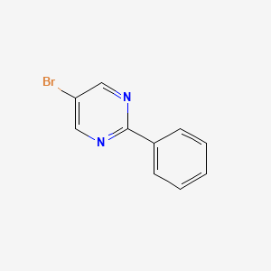 5-Bromo-2-Phenylpyrimidine structure, CAS 38696-20-7