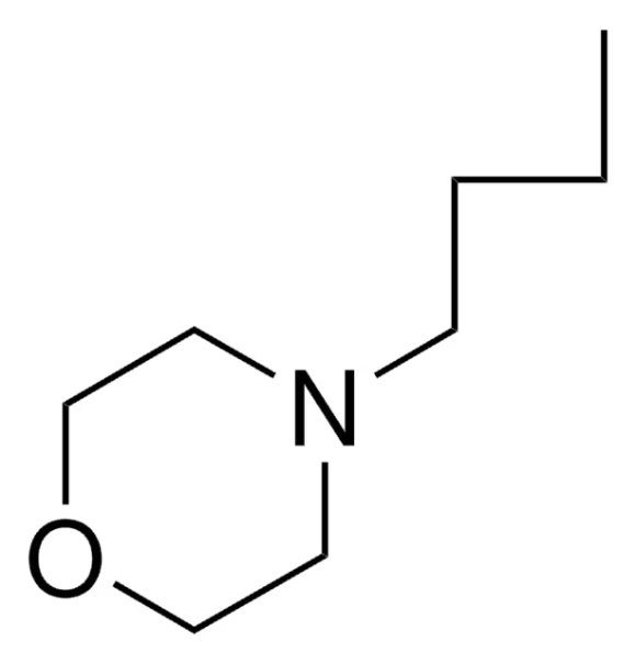 4-Butyl-morpholine structure, CAS 1005-67-0