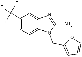 7-(Trifluoromethyl)-1H-benzimidazol-2-amine structure, CAS 10057-45-1
