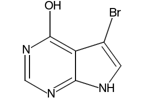 5-Bromo-3,7-Dihydro-4H-Pyrrolo[2,3-D]Pyrimidin-4-One structure, CAS 22276-97-7