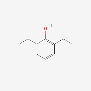 2,6-Diethylphenol structure, CAS 1006-59-3