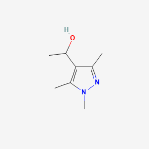 Alpha.,1,3,5-Tetramethyl-1H-Pyrazole-4-methanol structure, CAS 1007504-11-1