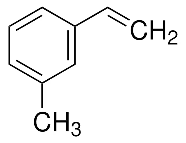 3-Methylstyrene structure, CAS 100-80-1