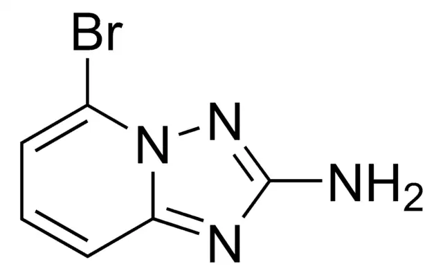 5-Bromo-[1,2,4]triazolo[1,5-a]pyridin-2-ylamine structure, CAS 1010120-55-4