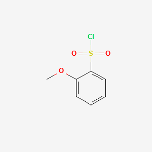 2-Methoxybenzenesulfonylchloride structure, CAS 10130-87-7