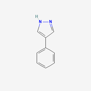 4-Phenyl-1H-pyrazole structure, CAS 10199-68-5