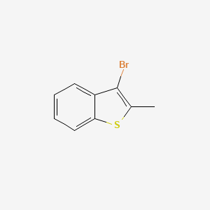 3-Bromo-2-methylbenzo[b]thiophene structure, CAS 10243-15-9