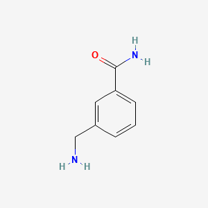 3-Aminomethylbenzamide structure, CAS 102562-86-7