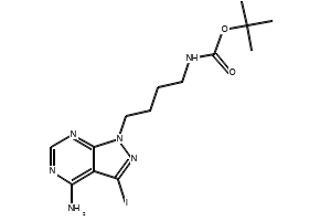4-Amino-1-tert-butyl-3-(2-hydroxyphenyl)-1H-pyrazolo[3,4-d]pyrimidine structure, CAS 1027572-46-8
