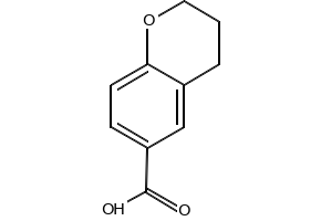 Chroman-6-carboxylicacid structure, CAS 103203-84-5