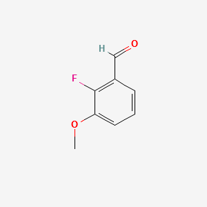 2-Fluoro-3-methoxybenzaldehyde structure, CAS 103438-88-6