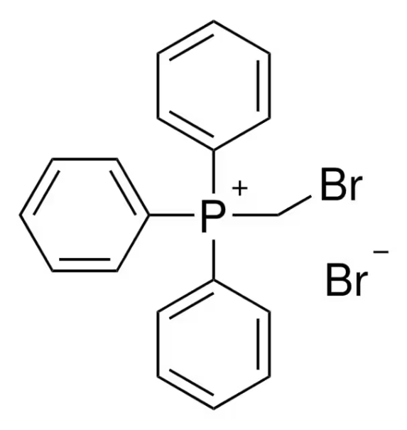 (Bromomethyl)triphenylphosphoniumbromide structure, CAS 1034-49-7