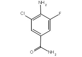 3-Amino-5-fluorobenzamide structure, CAS 1036757-40-0