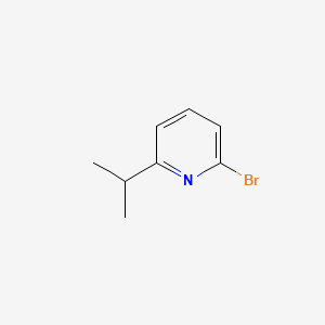 2-Bromo-6-Isopropylpyridine structure, CAS 1037223-35-0