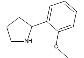 2-(2-Methoxyphenyl)pyrrolidine structure, CAS 103857-96-1