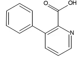 3-Phenyl-2-pyridinecarboxylicacid structure, CAS 103863-15-6