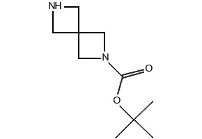 Tert-butyl2,6-diazaspiro[3.3]heptane-2-carboxylate structure, CAS 1041026-70-3