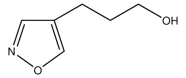 3-Isoxazol-4-ylpropan-1-ol structure, CAS 10421-09-7