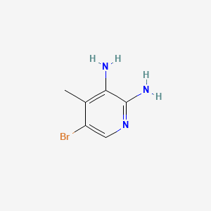 5-Bromo-4-Methylpyridine-2,3-Diamine structure, CAS 41230-93-7