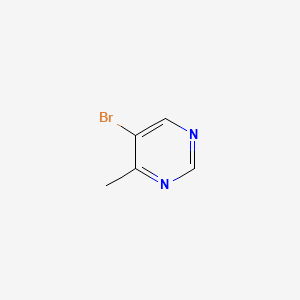 5-Bromo-4-Methylpyrimidine structure, CAS 1439-09-4